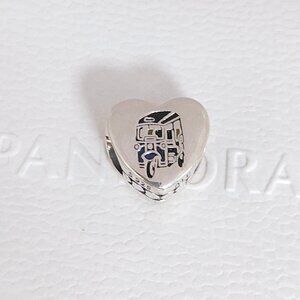Pandora Thailand TUK TUK Sterling Silver Heart Charm Bead S925 Silver with box